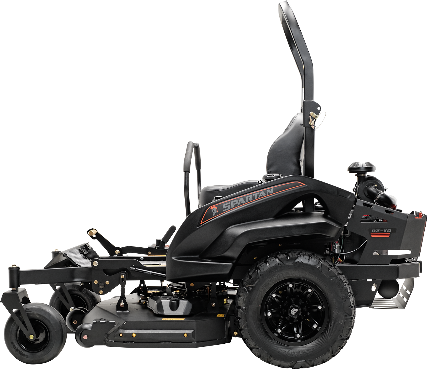 Spartan RZ-XD Blackout Edition - Zero-Turn Riding Lawn Mower.
