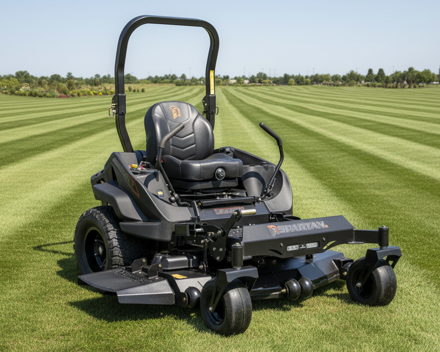 Spartan RZ-XD Blackout Edition - Zero-Turn Riding Lawn Mower