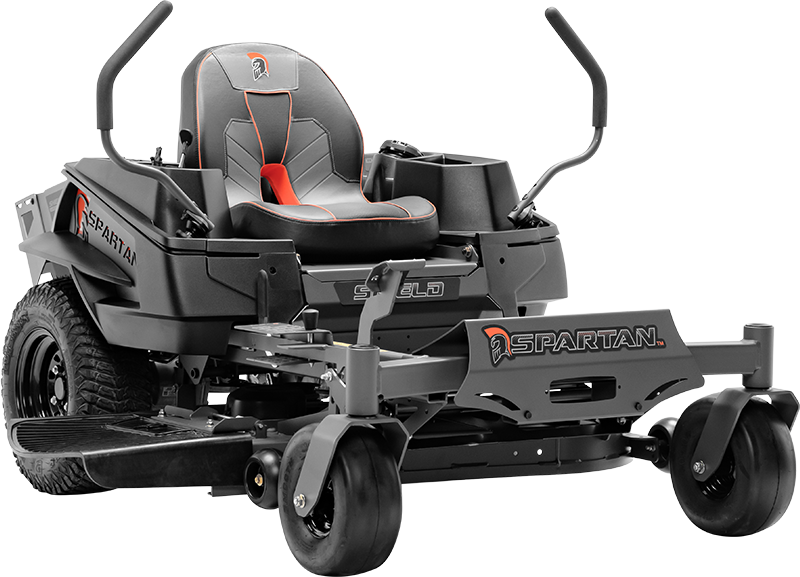 Spartan Shield - Zero-Turn Riding Lawn Mower.