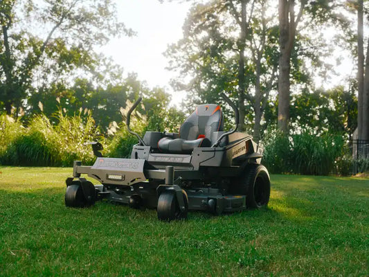 spartan shield hd zero-turn riding lawn mower sold at abc motors in buffalo, missouri