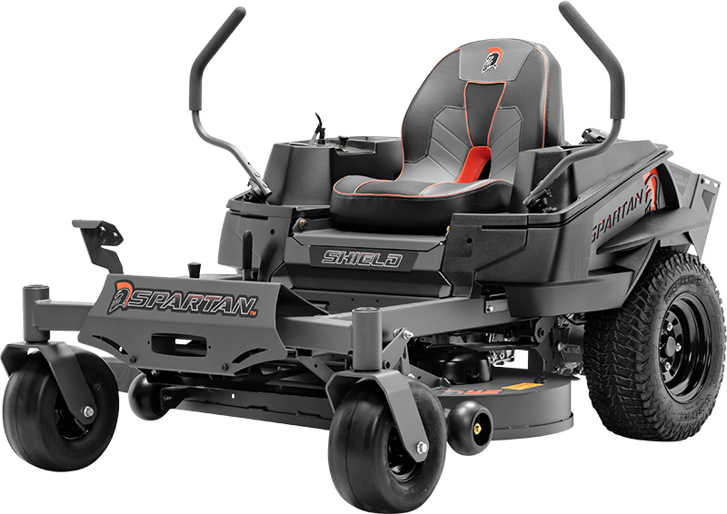 Spartan Shield - Zero-Turn Riding Lawn Mower.
