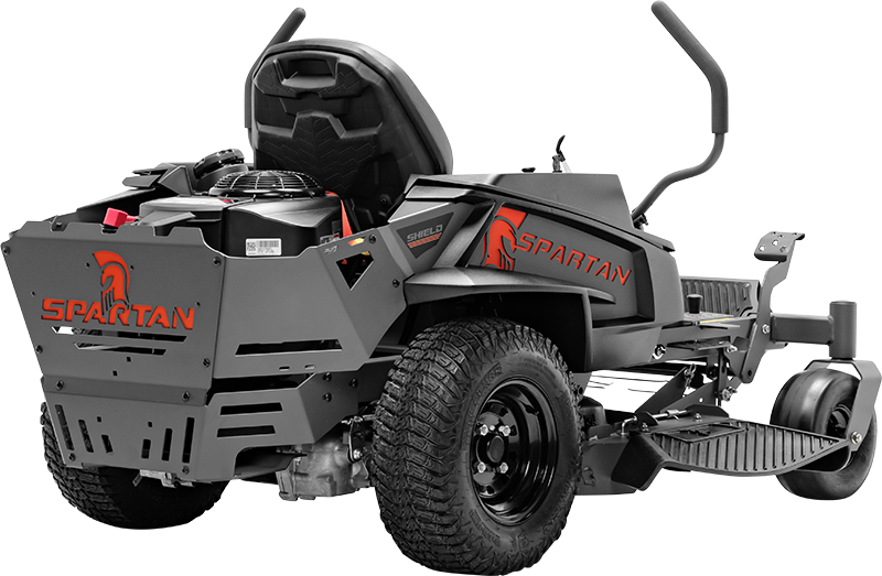 Spartan Shield - Zero-Turn Riding Lawn Mower.