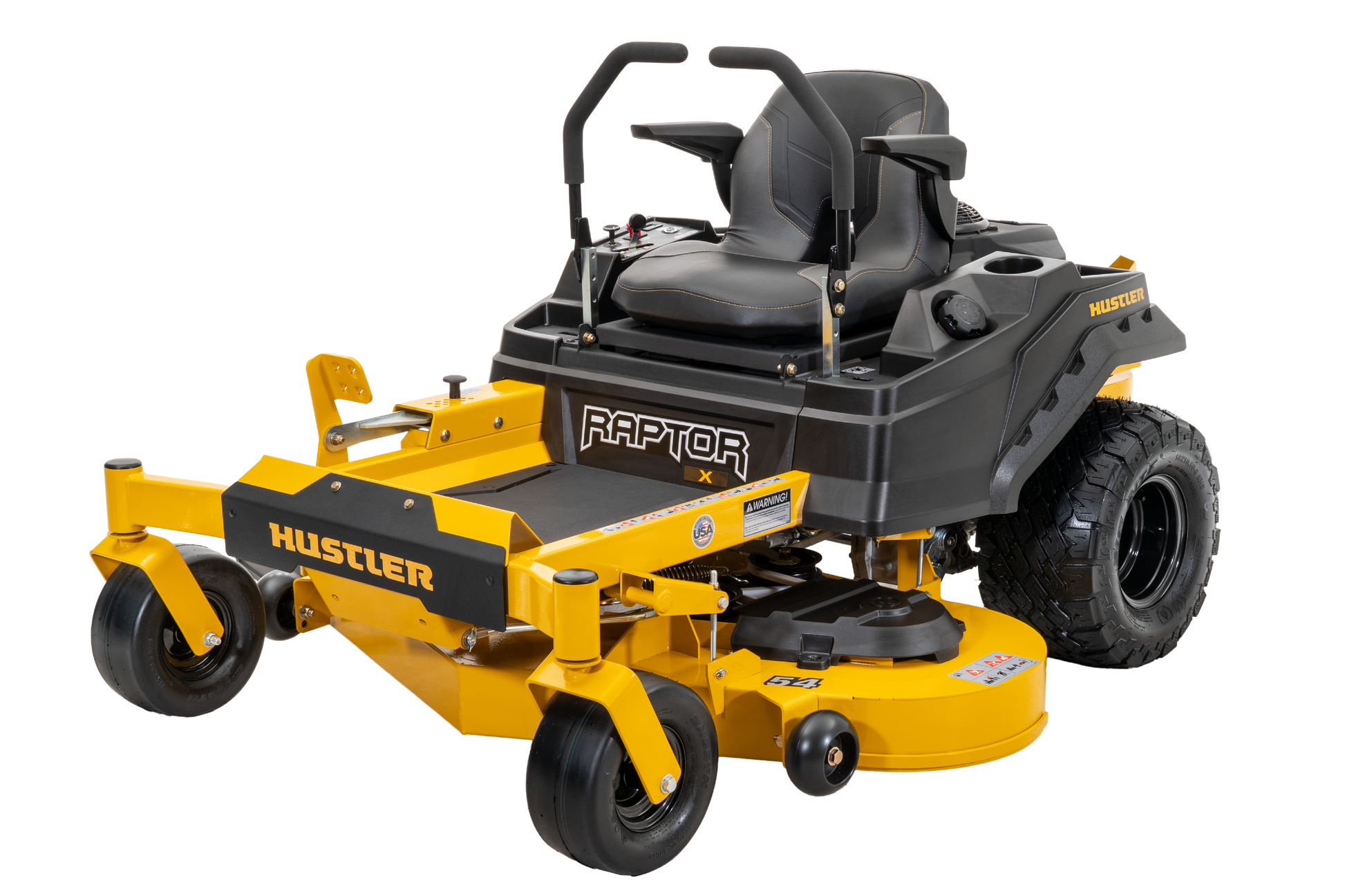 Hustler Turf Raptor X - Zero-Turn Riding Lawn Mower.