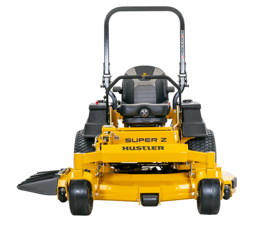 Hustler Turf Super Z - Zero-Turn Riding Lawn Mower.