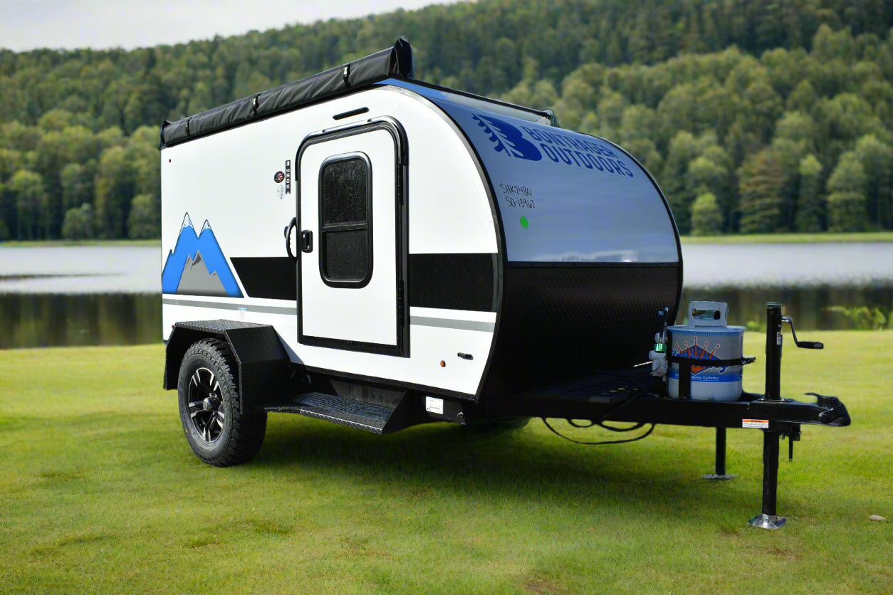 Bontrager Compact - 10ROK Floorplan - Travel Trailer Tear Drop RV - 13 ft - 2025 Edition