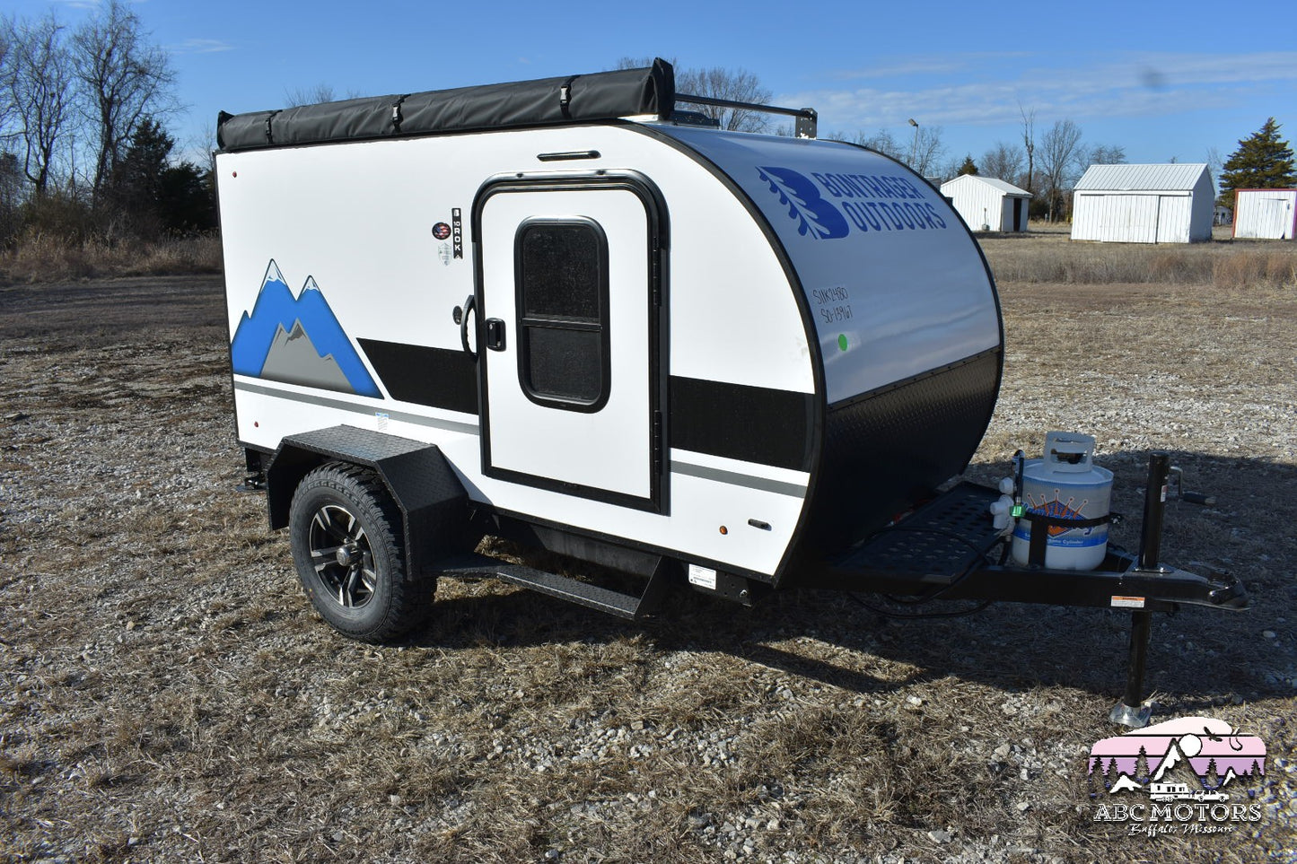 Bontrager Compact - 10ROK Floorplan - Travel Trailer Tear Drop RV - 13 ft - 2025 Edition