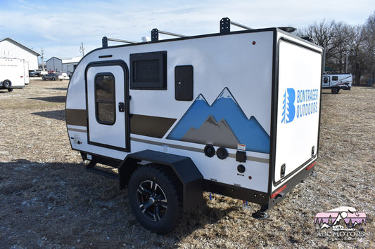 Bontrager Compact - 10ROK Floorplan - Travel Trailer Tear Drop RV - 13 ft - 2025 Edition.