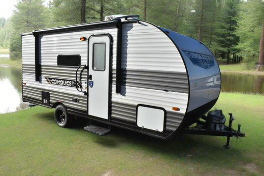 Gulf Stream Conquest - 178RB Floorplan - Travel Trailer RV - 20 ft - 2025 Edition.