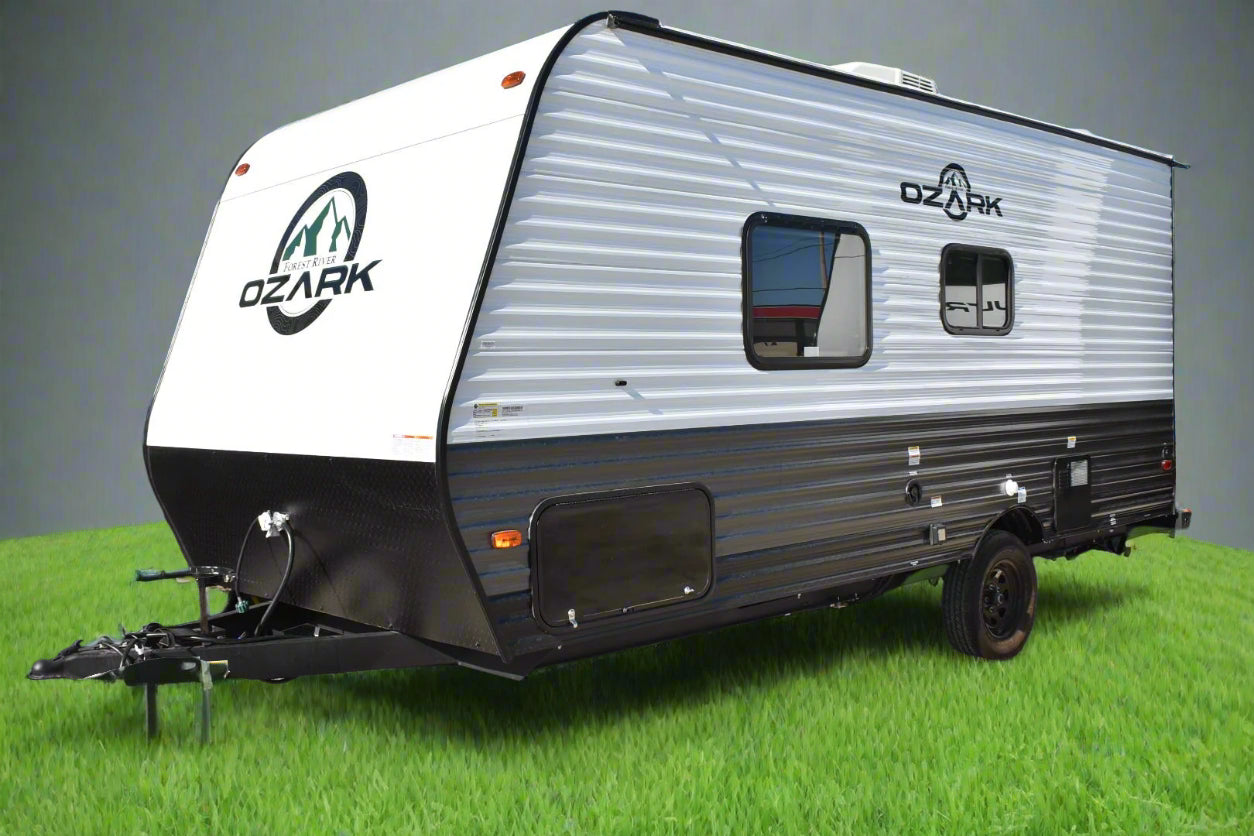 Forest River Ozark - 1610RBLE Floorplan - Travel Trailer RV - 20 ft - 2024 Edition