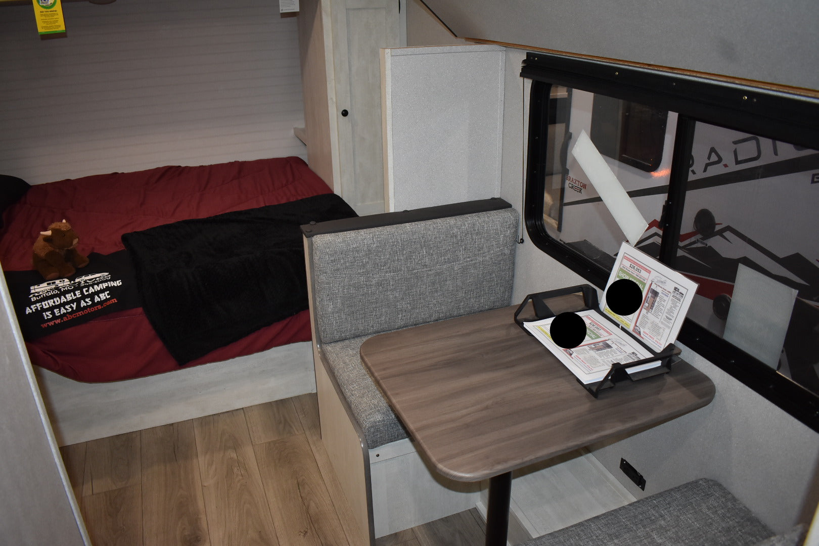 Forest River Shasta Oasis Compact - 16BH Floorplan - Travel Trailer RV - 17 ft - 2025 Edition.