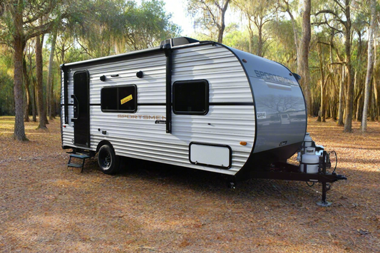 KZ RV Sportsmen Classic - 160QB Floorplan - Travel Trailer - 22 ft - 2025 Edition.