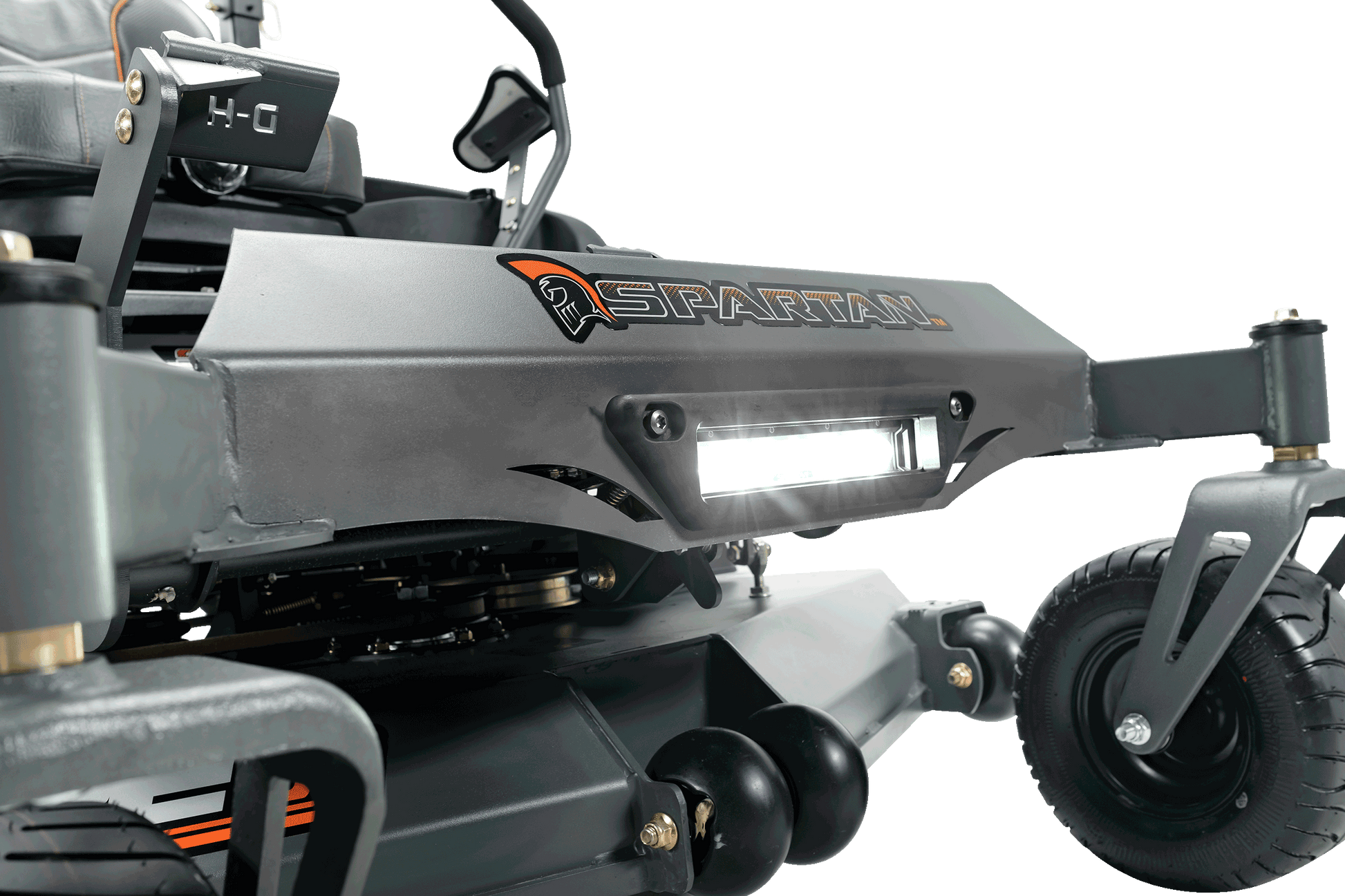 Spartan SRT-Xde - Zero-Turn Riding Lawn Mower.