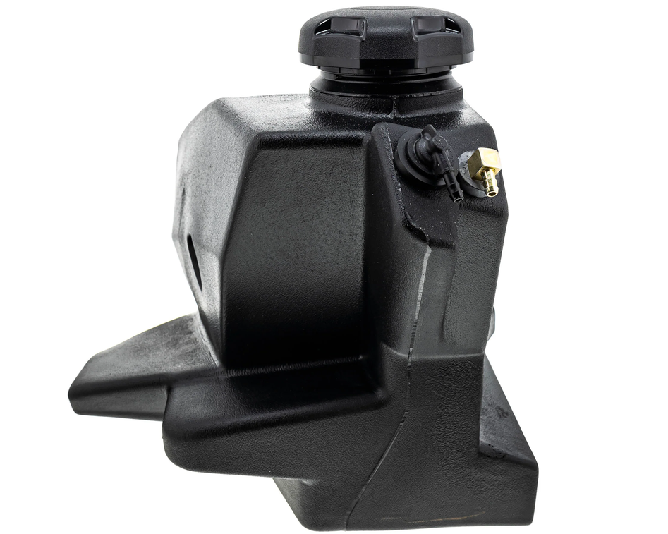 fuel tank assembly for spartan mowers