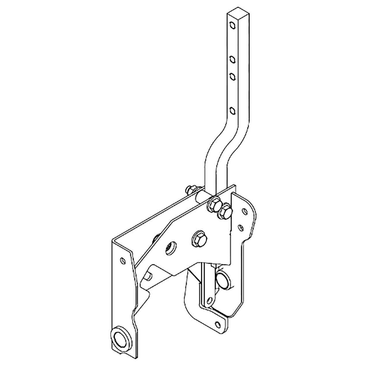 Hustler Turf | Steering Box Sub Right Hand | 604408 | Genuine OEM Part