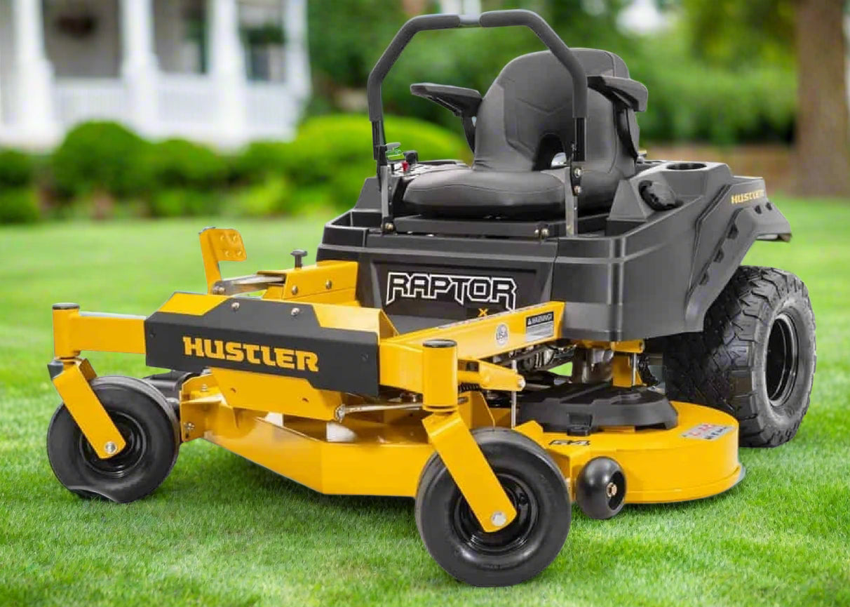 Hustler Turf Raptor X - Zero-Turn Riding Lawn Mower.