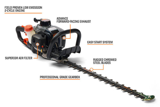 Bad Boy HT 225-24 - Hedge Trimmer - Gas Powered - Commercial Series - Part # 088-7673-00.
