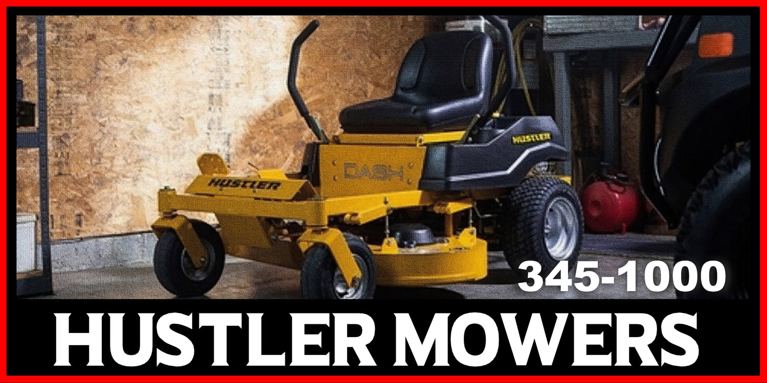 ABC MOTORS carries a full line of Hustler Turf riding mowers.