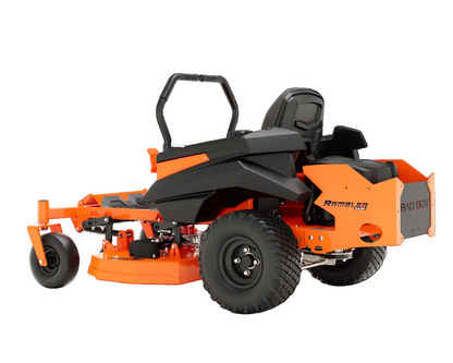 bad boy lawn mower on a dark background