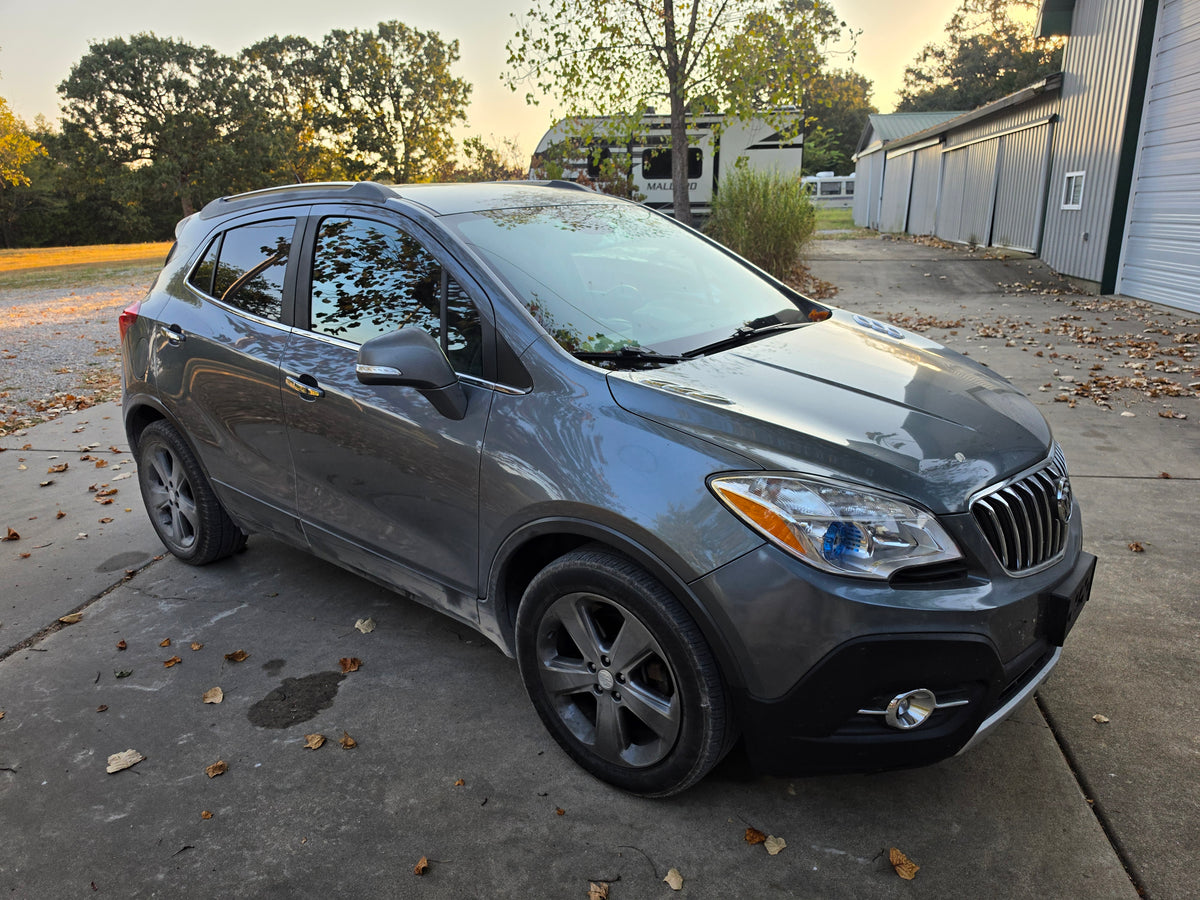 2014 Buick Encore | 129,143 Miles | 1.4L - 43 Cylinder | FWD | SUV | Gray | Pre-owned Vehicle