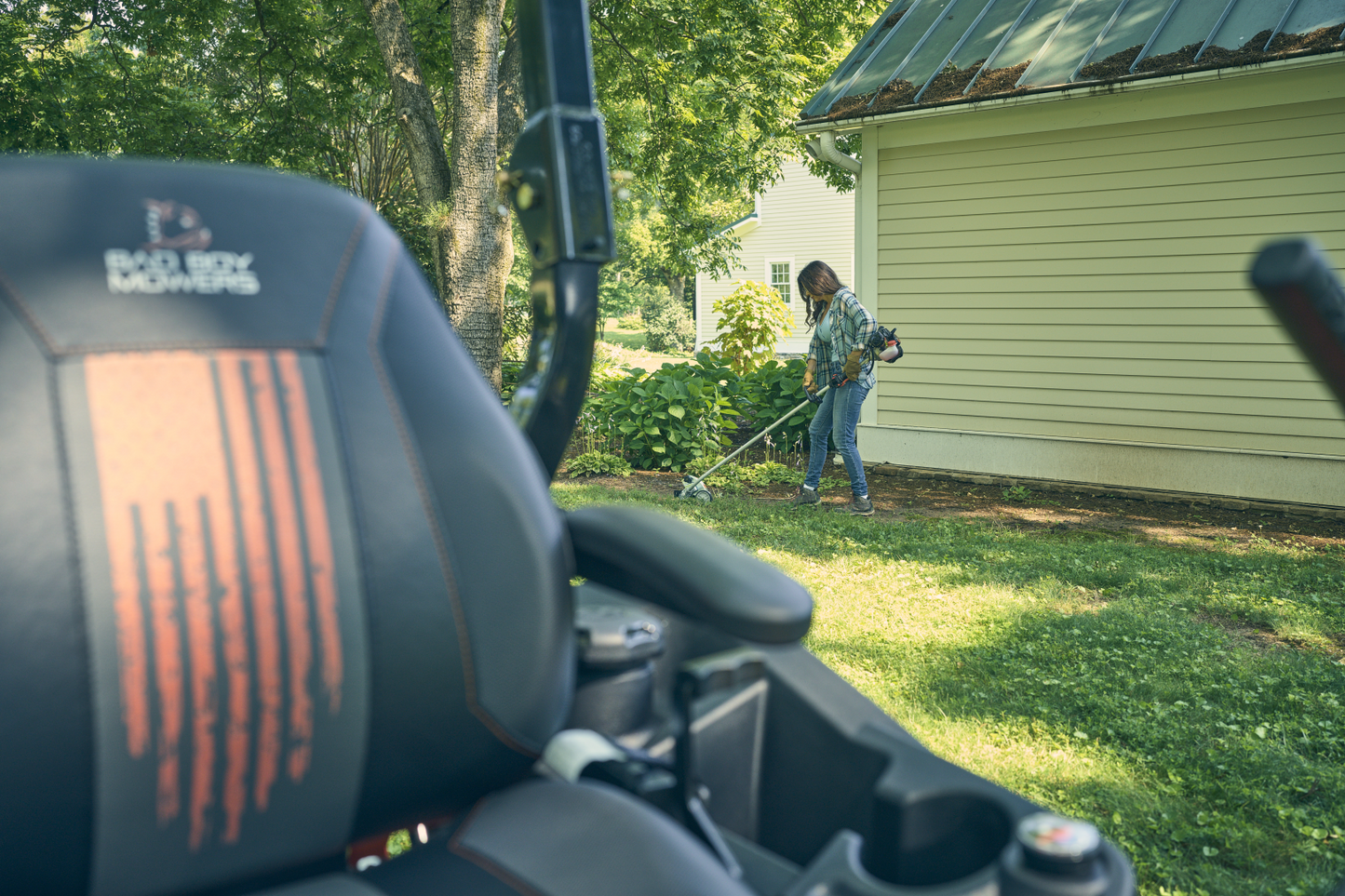 Bad Boy maverick riding lawn mower sold at abc motors in buffalo, missouri