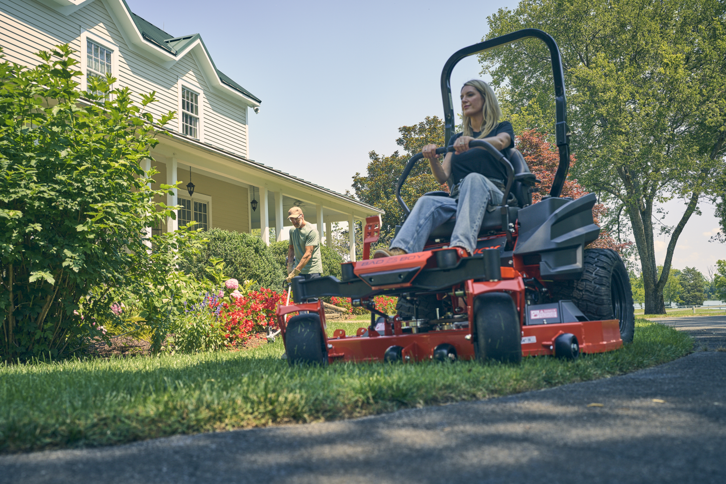 Bad Boy maverick riding lawn mower sold at abc motors in buffalo, missouri