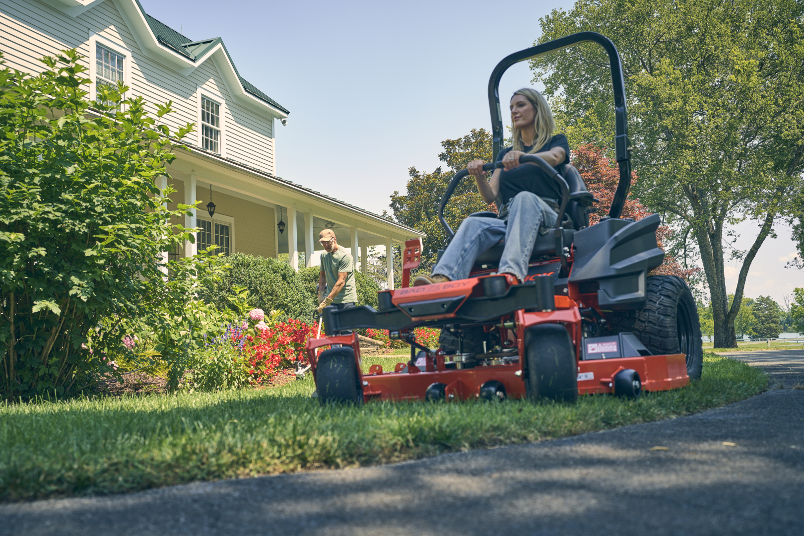 Bad Boy maverick riding lawn mower sold at abc motors in buffalo, missouri