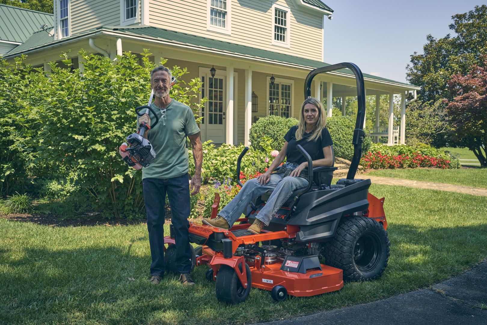 Bad Boy maverick riding lawn mower sold at abc motors in buffalo, missouri