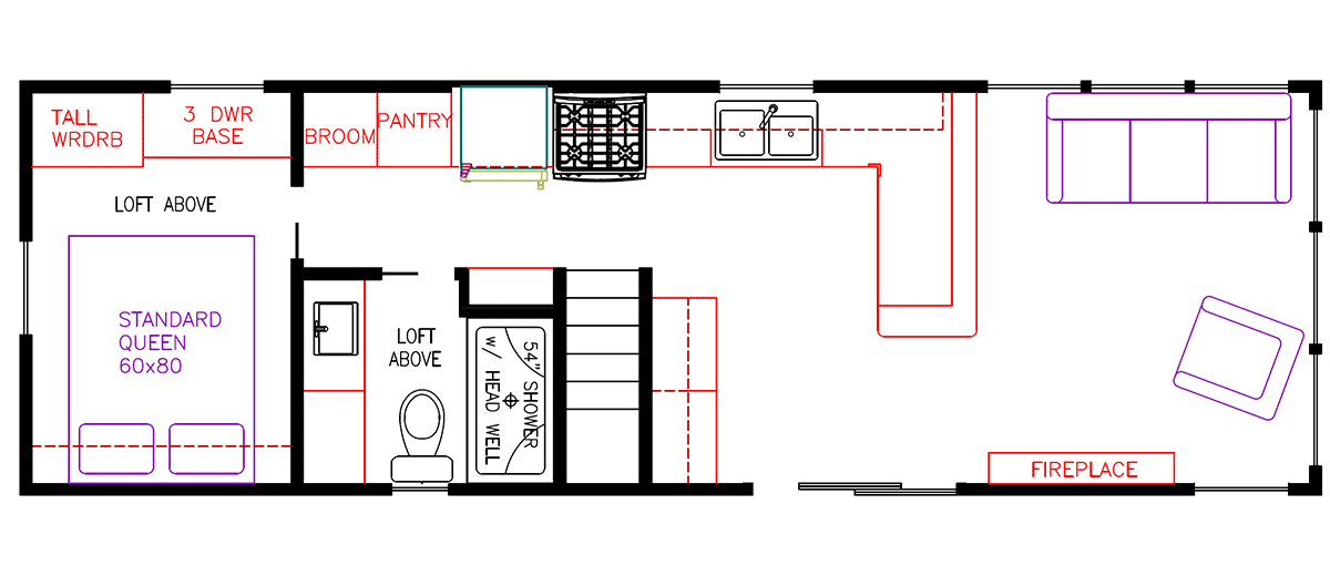 Elevation Park Model RV - Series 5 - 101 Floorplan - Travel Trailer RV - 2024 Edition