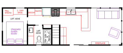 Elevation Park Model RV - Series 5 - 101P Floorplan - Travel Trailer RV - 2024 Edition