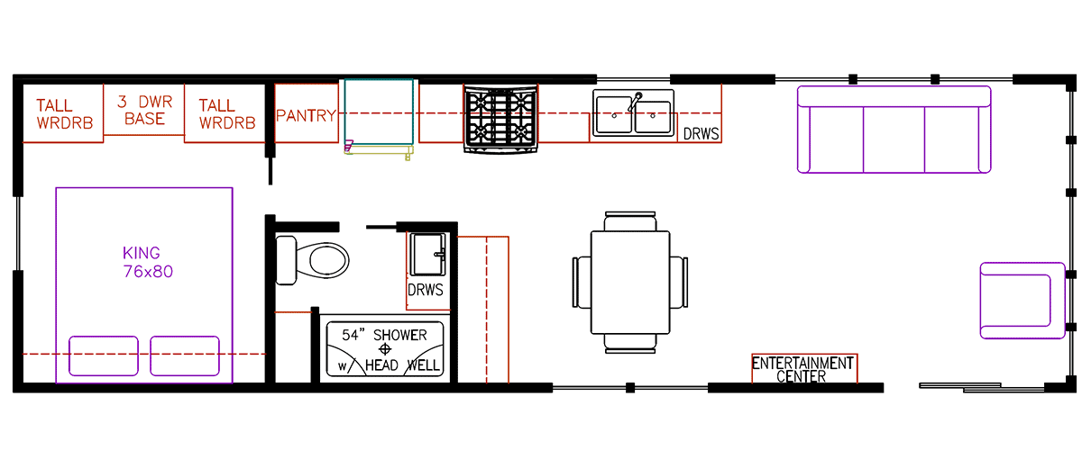 Elevation Park Model RV - Series 5 - 108 Floorplan - Travel Trailer RV - 2024 Edition