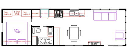 Elevation Park Model RV - Series 5 - 108 Floorplan - Travel Trailer RV - 2024 Edition