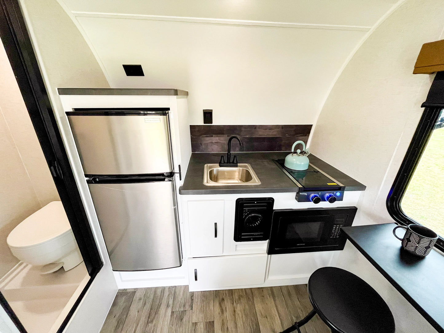 Modern Buggy RV - Hopper 1 Floorplan - Travel Trailer Tear Drop RV - 16.2 ft - 2026 Edition - New