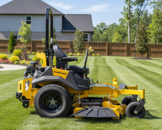 Hustler Turf super z riding lawn mower sold at abc motors in buffalo, missouri