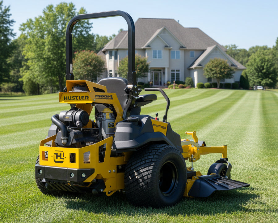 Hustler Turf super z hyper drive riding lawn mower sold at abc motors in buffalo, missouri
