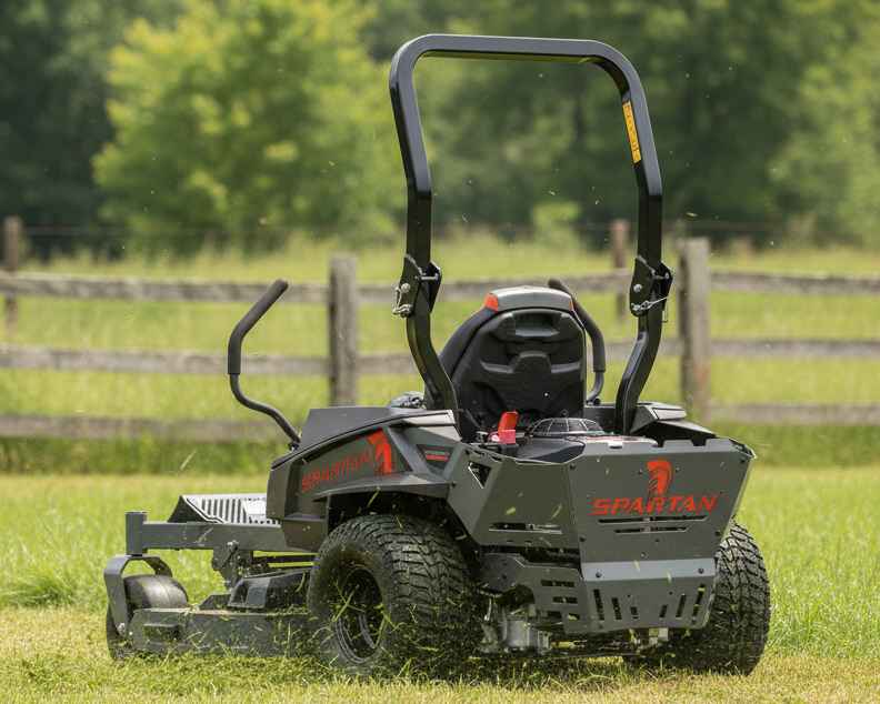 spartan defender zero-turn riding lawn mower sold at abc motors in buffalo, missouri