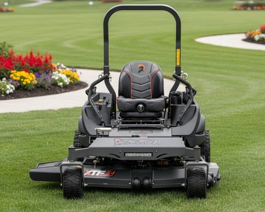 spartan srt-xde zero-turn riding lawn mower sold at abc motors in buffalo, missouri