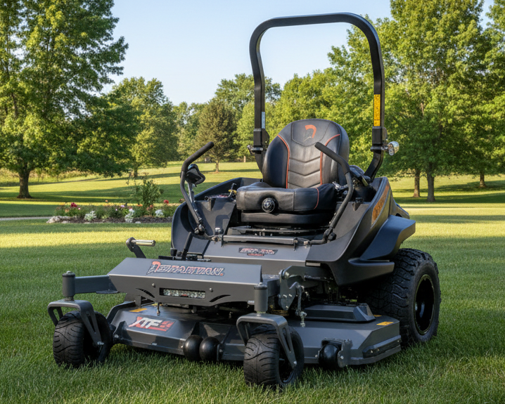 spartan srt-xde zero-turn riding lawn mower sold at abc motors in buffalo, missouri
