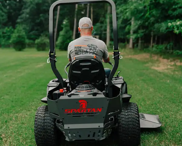 spartan defender zero-turn riding lawn mower sold at abc motors in buffalo, missouri