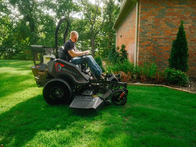 spartan kgz-xd zero-turn riding lawn mower sold at abc motors in buffalo, missouri