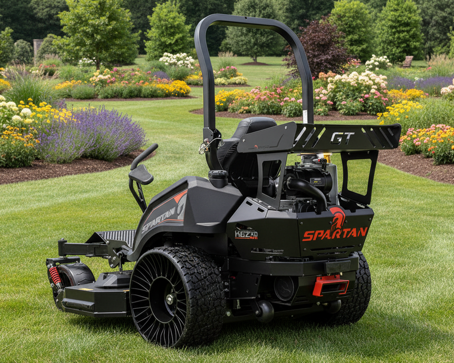 spartan kgz-xd zero-turn riding lawn mower sold at abc motors in buffalo, missouri
