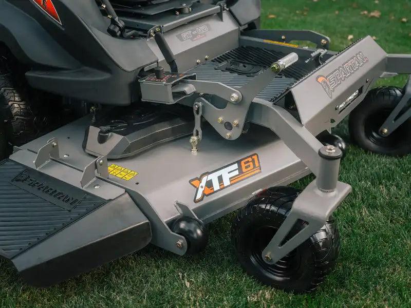 spartan rt-hd zero-turn riding lawn mower sold at abc motors in buffalo, missouri