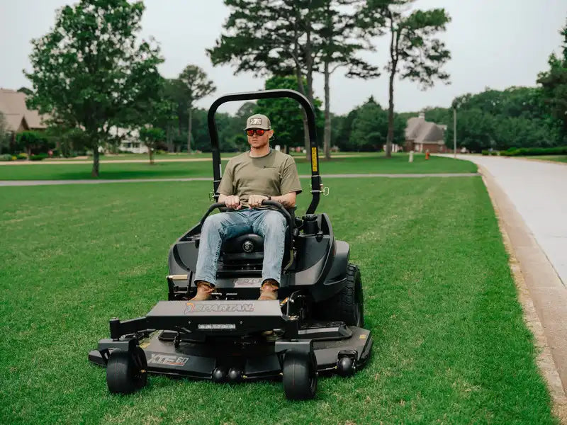spartan rz-xd blackout zero-turn riding lawn mower sold at abc motors in buffalo, missouri