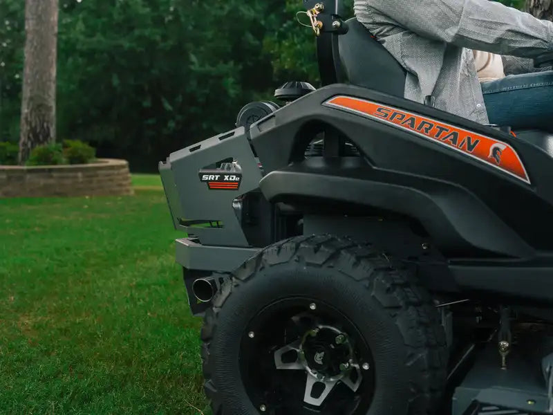 spartan srt-xde zero-turn riding lawn mower sold at abc motors in buffalo, missouri