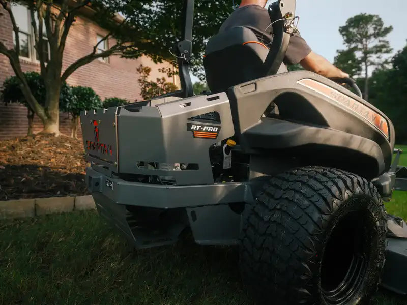 spartan rt-pro zero-turn riding lawn mower sold at abc motors in buffalo, missouri