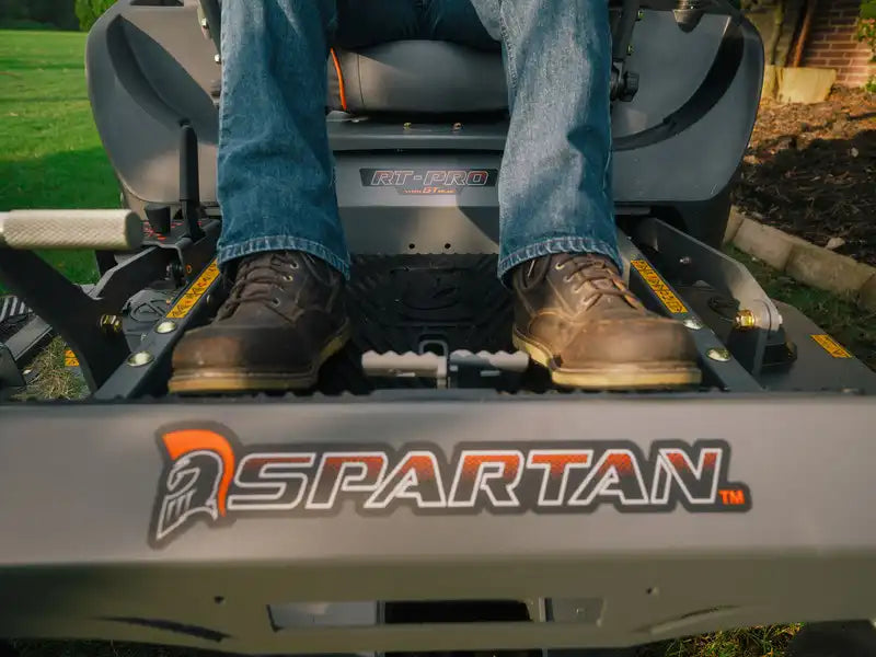 spartan rt-pro zero-turn riding lawn mower sold at abc motors in buffalo, missouri