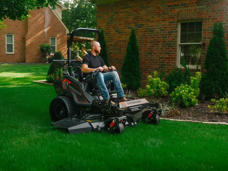 spartan kgz-xd zero-turn riding lawn mower sold at abc motors in buffalo, missouri