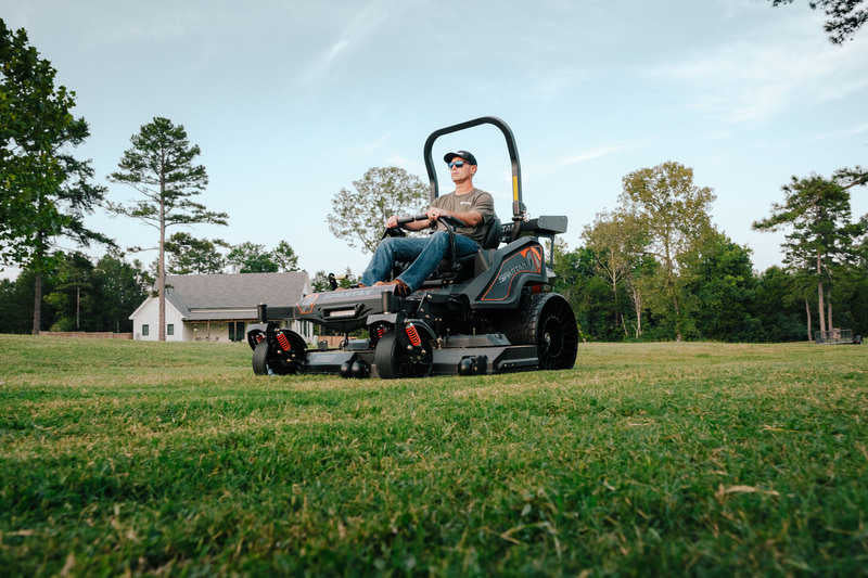 spartan kgz-xd zero-turn riding lawn mower sold at abc motors in buffalo, missouri