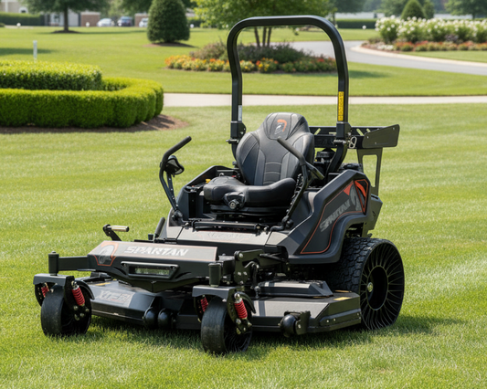 spartan kgz-xd zero-turn riding lawn mower sold at abc motors in buffalo, missouri