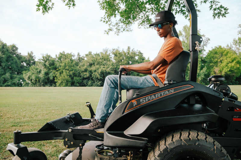 Spartan RZ-XD Blackout Edition - Zero-Turn Riding Lawn Mower | Deck Sizes - 54" & 60" | Kawasaki Engine Option