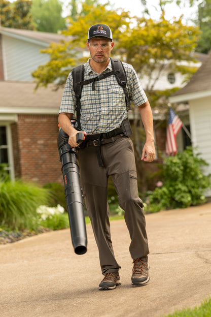 Bad Boy E-Series - 80V Backpack Leaf Blower + 5AH Battery + Charger - 80-Volt Brushless - Commercial Series - Part # 088-7510-00.